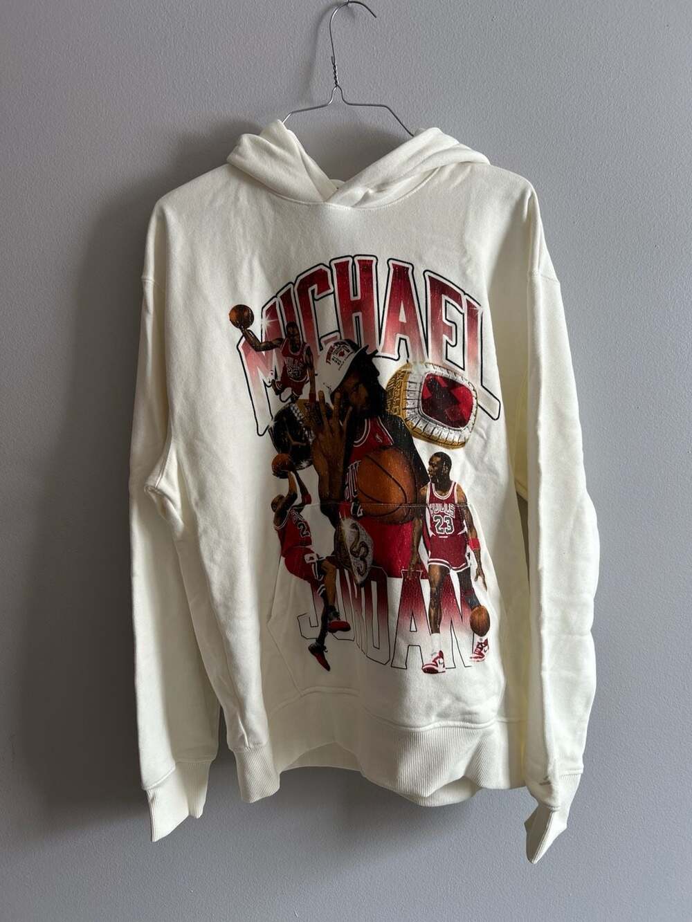 Jordan Flight Fleece Michael Jordan Graphic Pullover Hoodie Sail HJ4396-133
